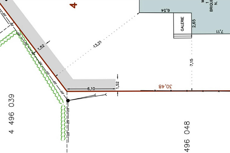 Plan d'aménagement - Paysagement Aménagement Goyer - Rive-sud
